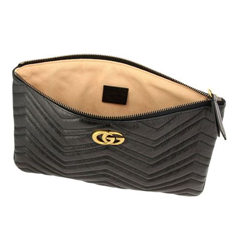 gucci marmont black clutch|gucci marmont clutch bag.